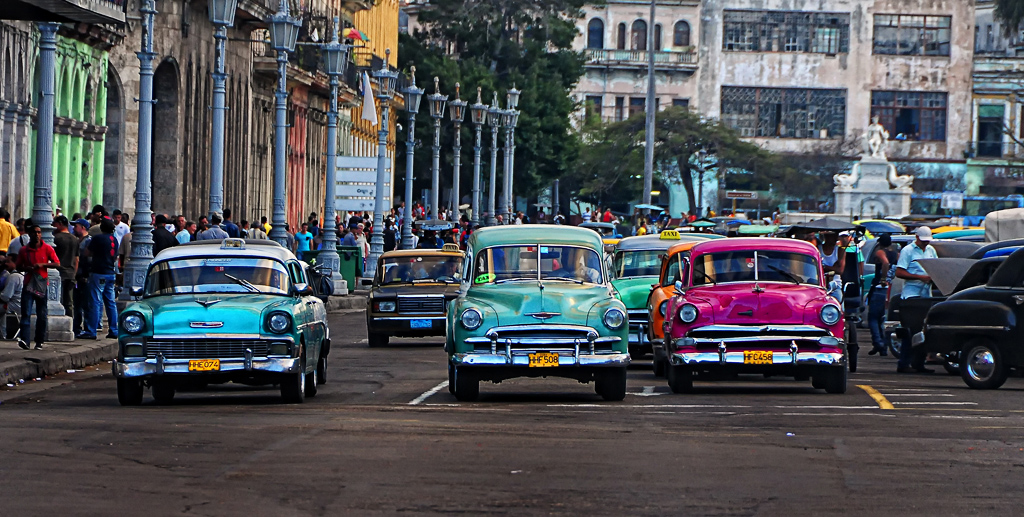 Old Cars of Cuba An embargo was put on Cuba by the United States in 1960